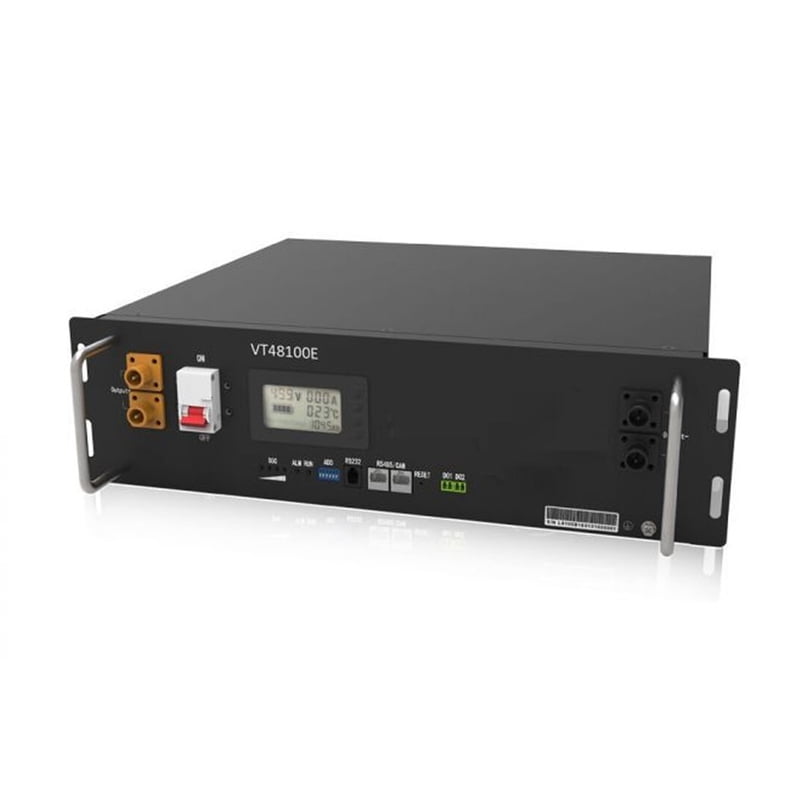 Acumulator- fotovoltaice- LiFePo4- 5.12kWh- VT48100E- V-TAC Acumulator fotovoltaic LiFePo4 5.12kWh VT48100E V-TAC pentru stocare energie solară