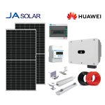Kit sistem fotovoltaic 118,3 kWp cu montaj inclus, trifazat, panouri JA Solar și invertor Huawei